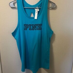 PINK Victoria's Secret Blue Tank Top